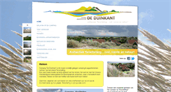 Desktop Screenshot of campingdeduinkant.nl